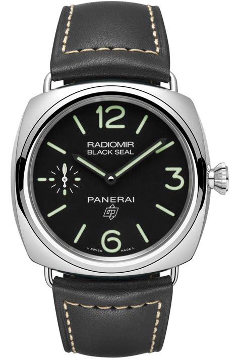 uhr panerai radiomir zifferblatt ohne beschriftung|Panerai Radiomir Black Seal Handaufzug Herrenuhr Ref..